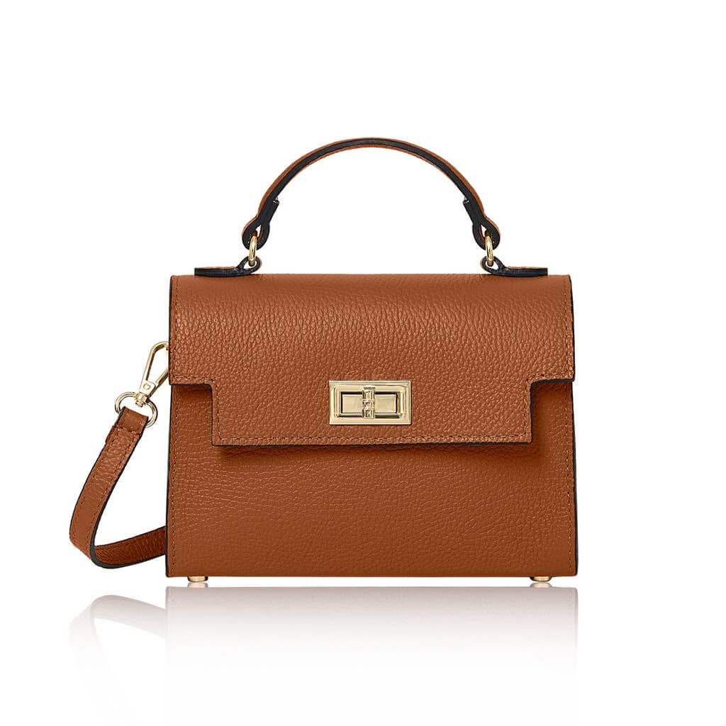 Italian Leather Crossbody Bag