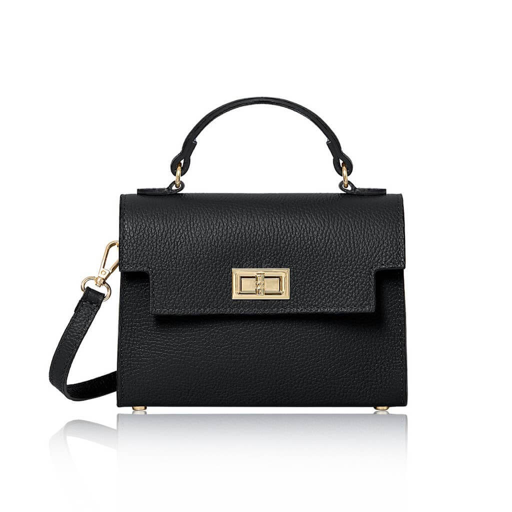 Italian Leather Crossbody Bag