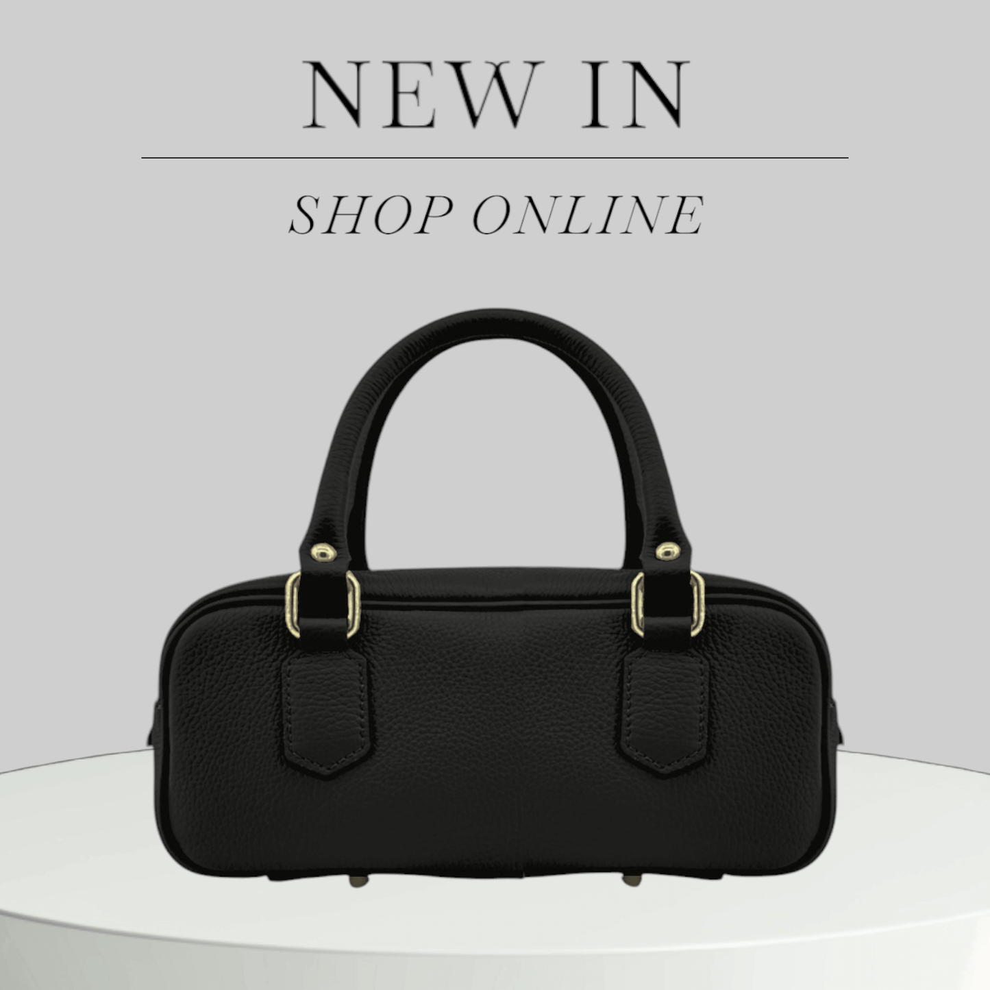 Genuine Italian Leather Handbag – Timeless Design – Ellar Nova