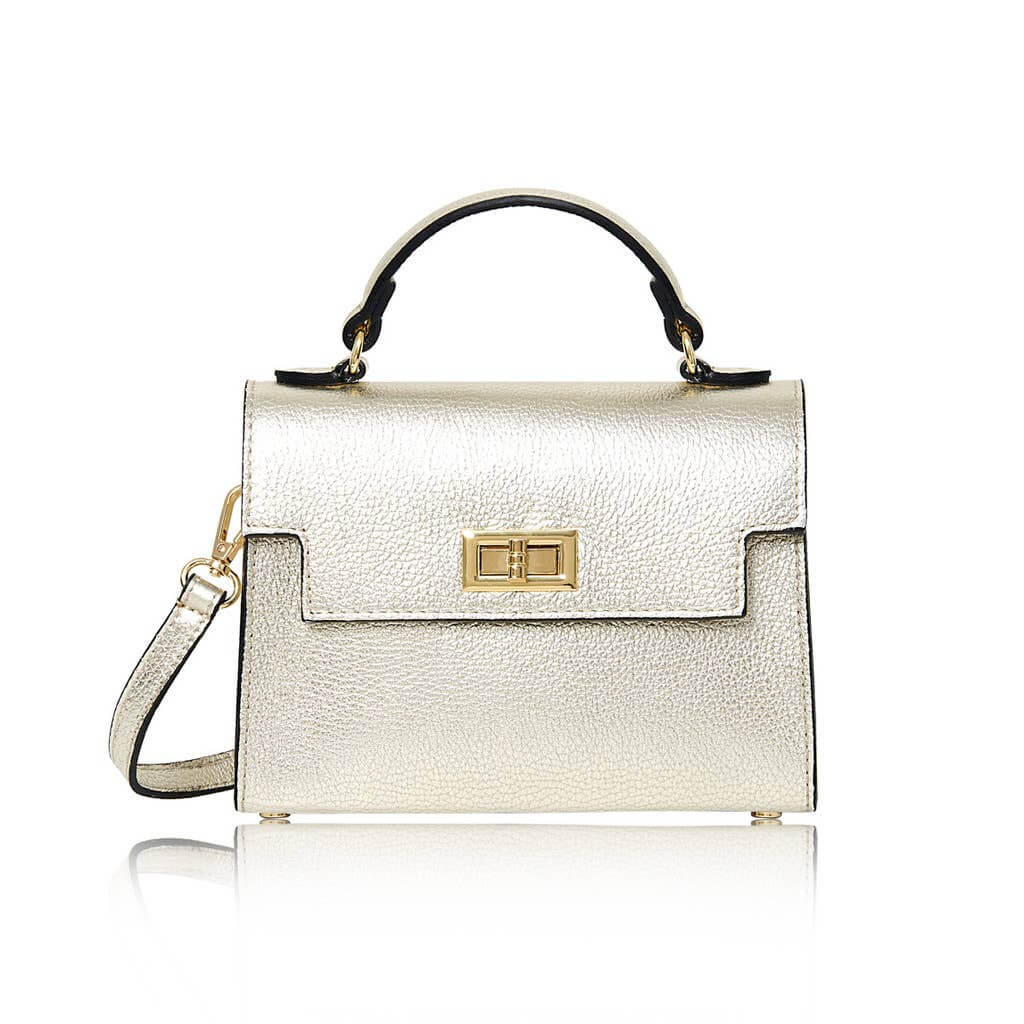 Italian Leather Crossbody Bag
