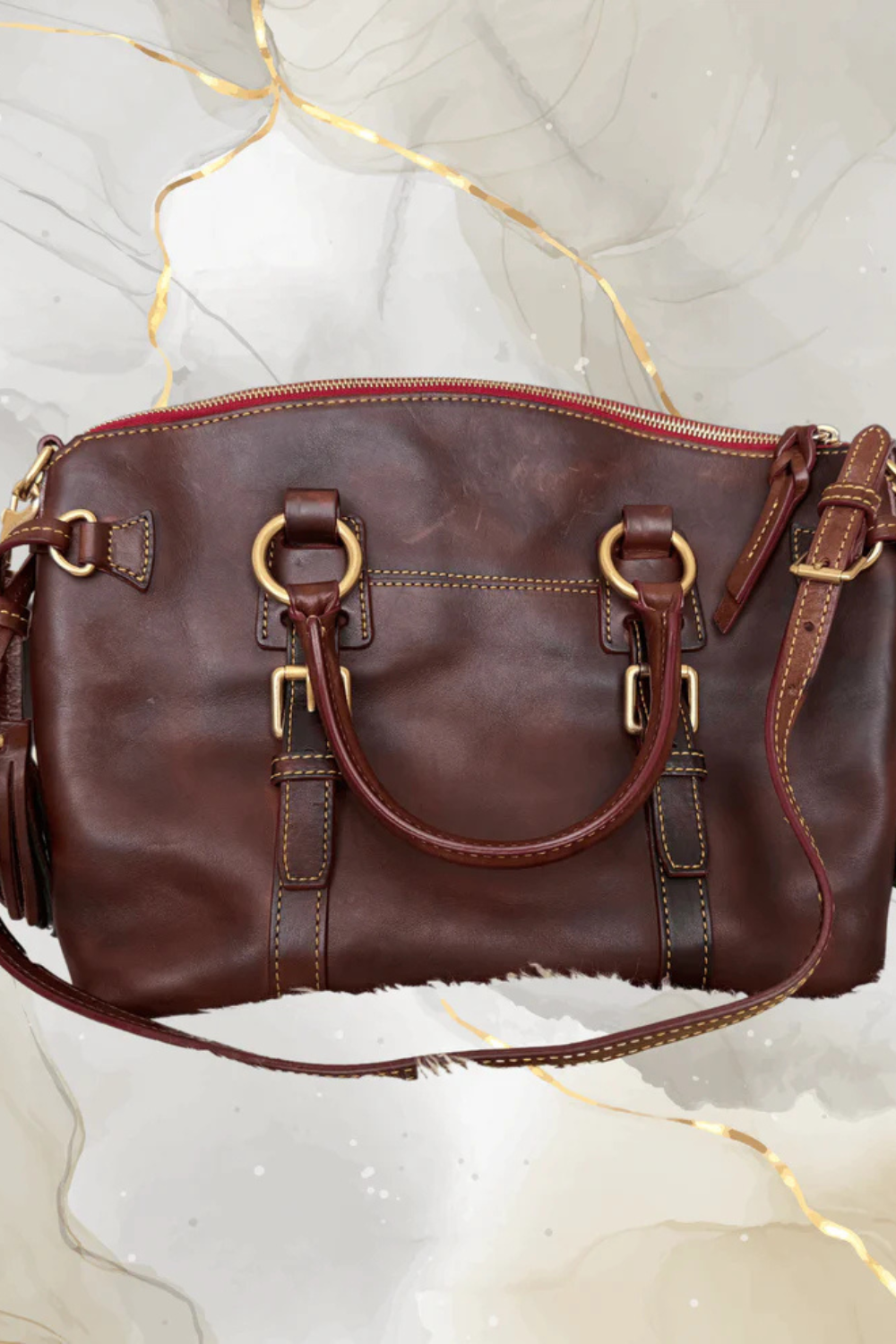 Pre-owned Florentine Satchel