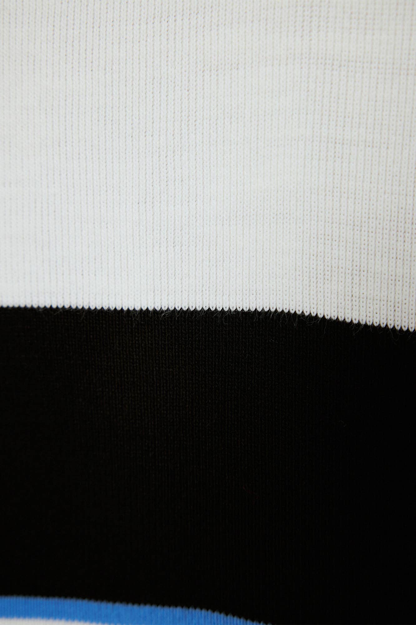 Turtleneck Striped Knit Sweater