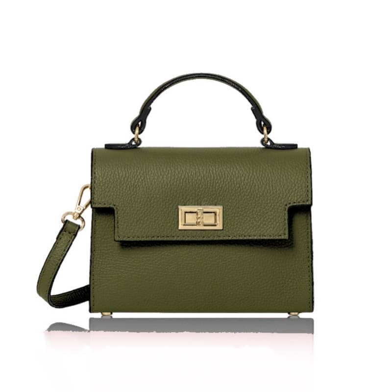 Italian Leather Crossbody Bag