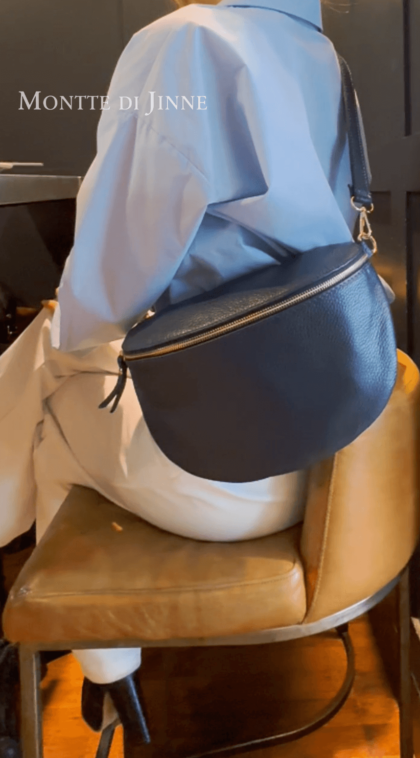 Leather Crossbody Bum Bag