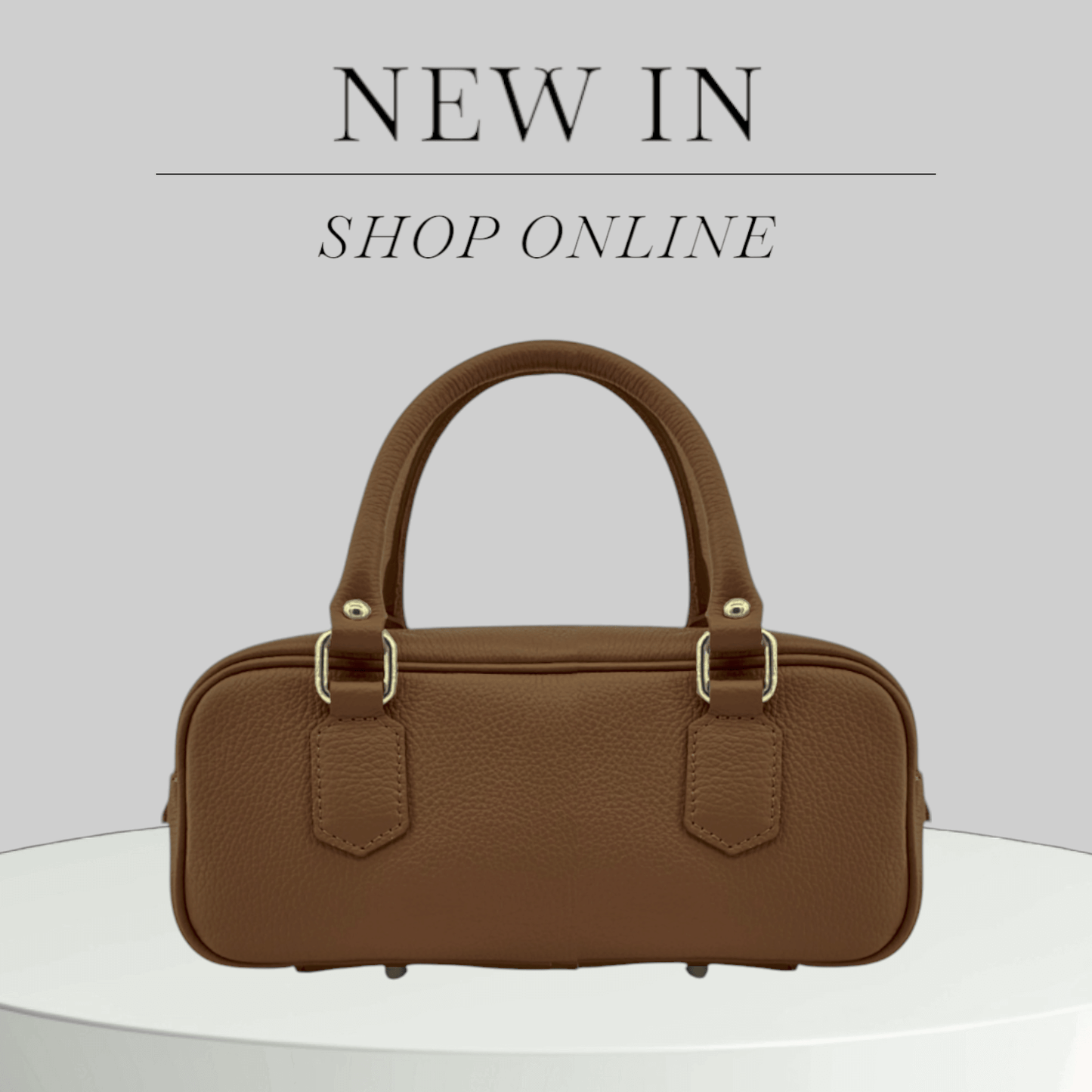 Genuine Italian Leather Handbag – Timeless Design – Ellar Nova