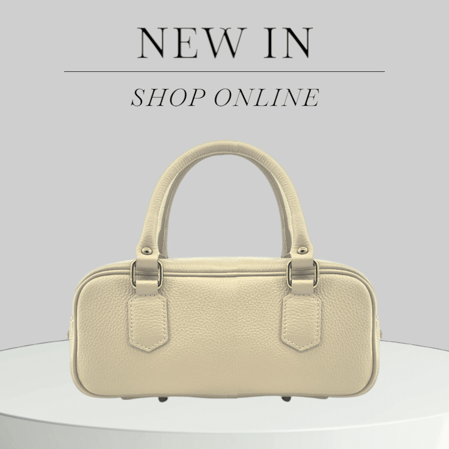 Genuine Italian Leather Handbag – Timeless Design – Ellar Nova