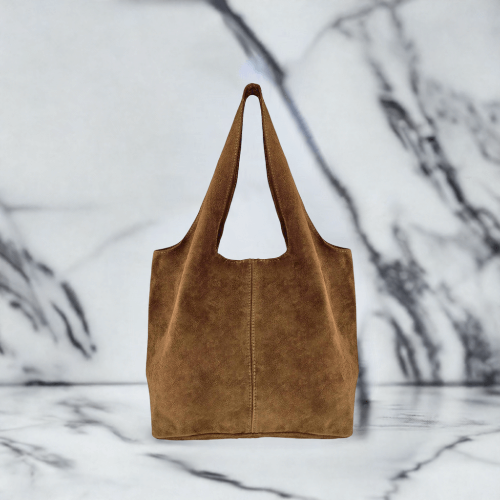 Alessia Suede Shoulder Bag