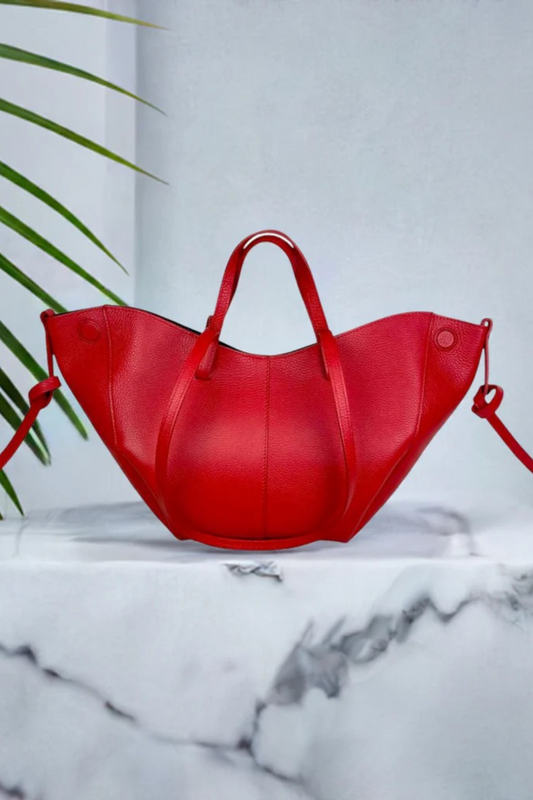 Elegant Italian Leather Handbag