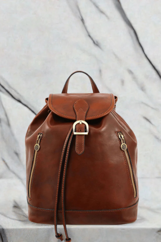 Vachetta Leather Backpack