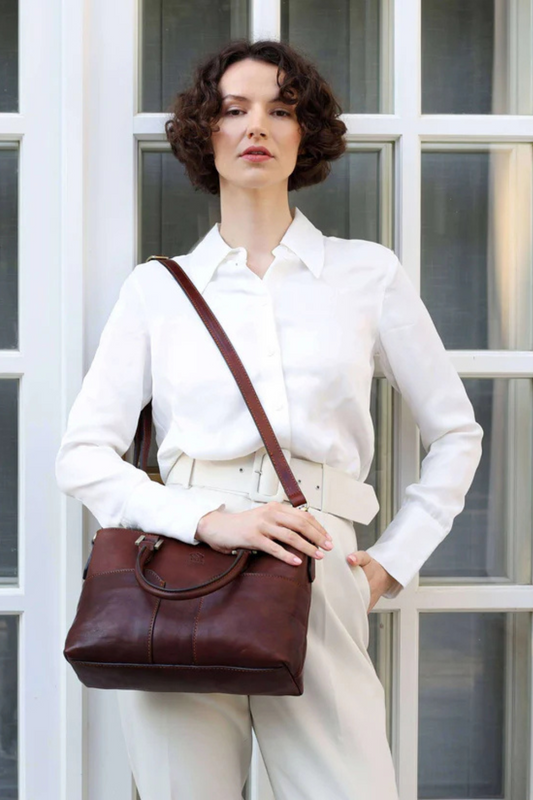 Vachetta Leather Shoulder Bag