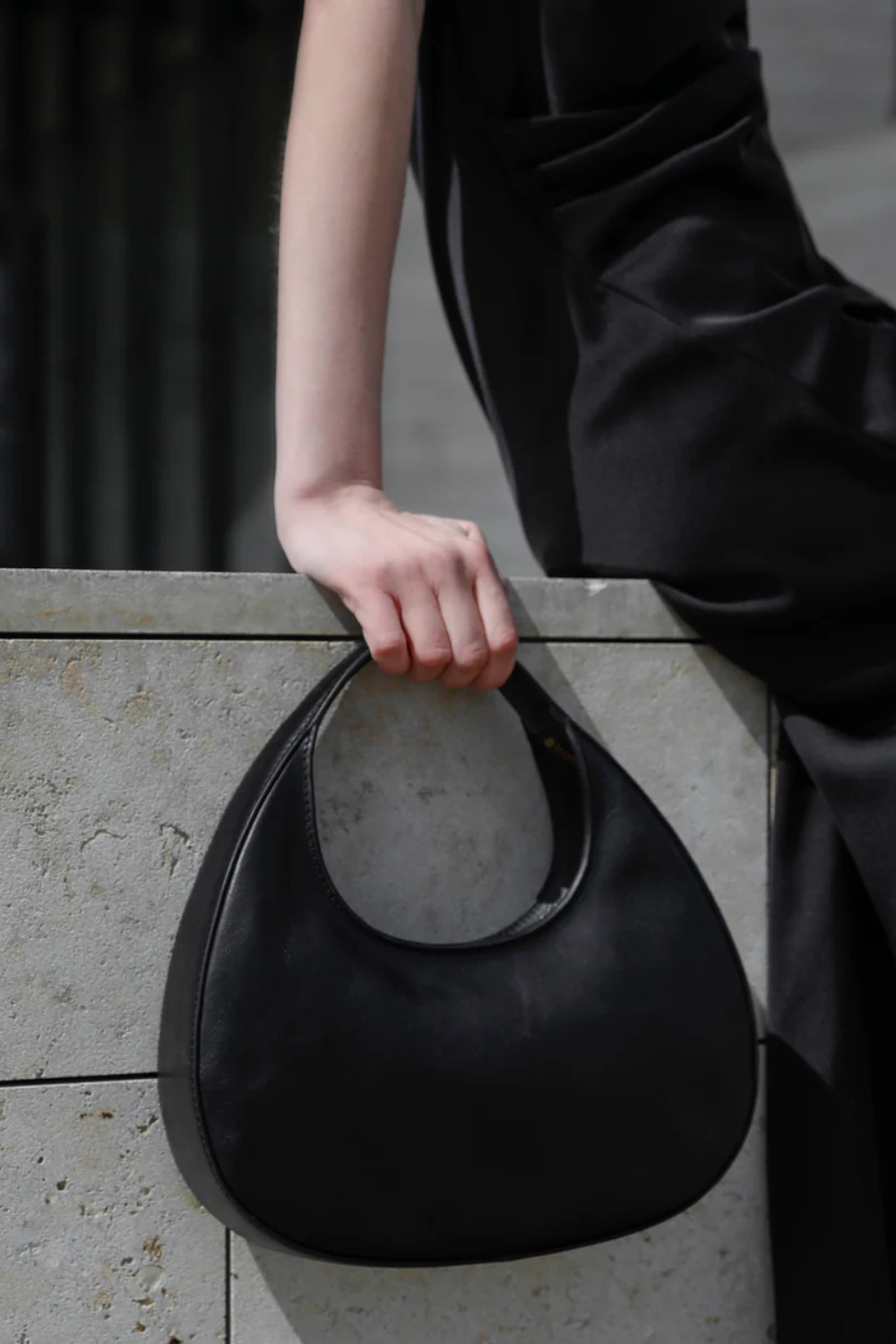 Moonstone Leather Handbag