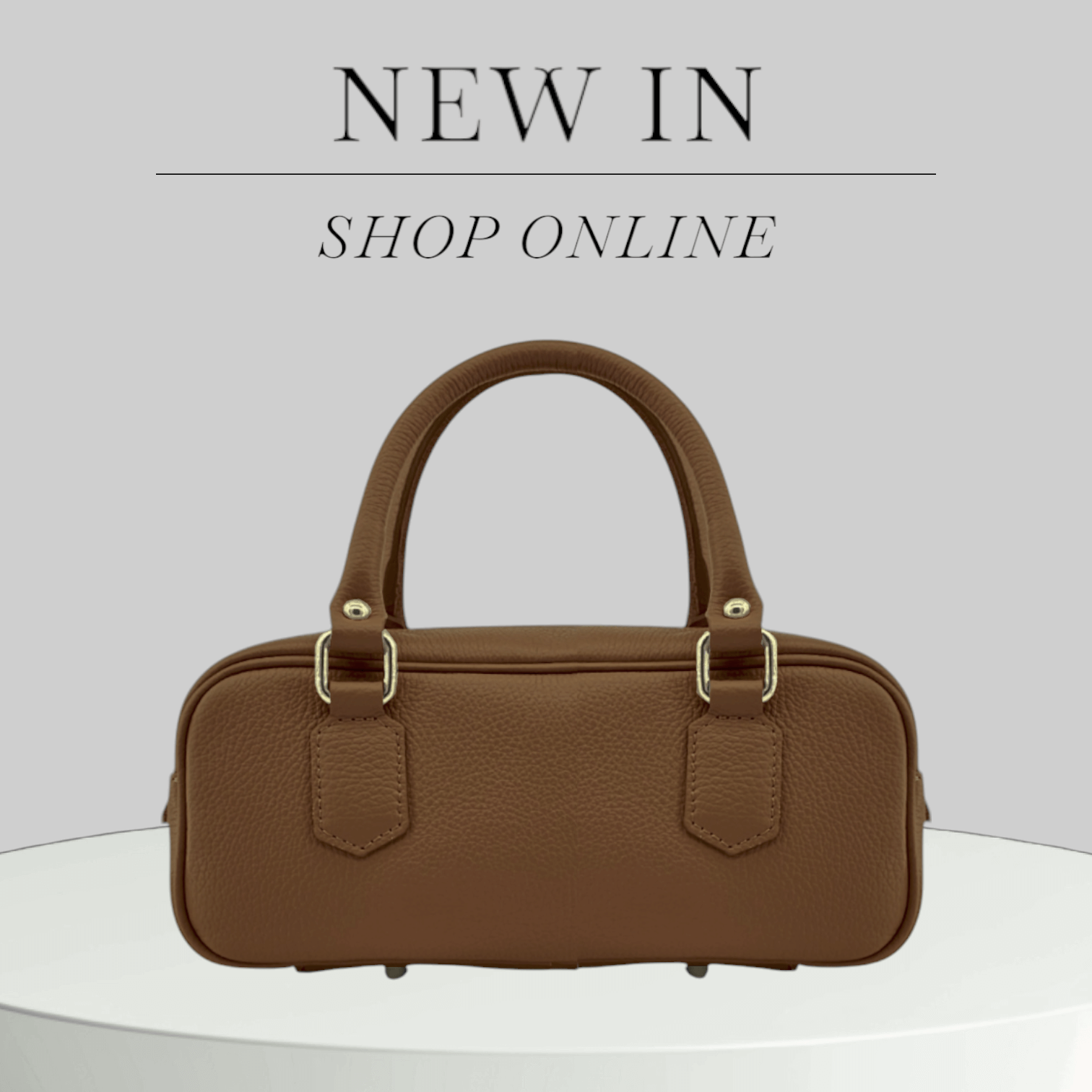 Genuine Italian Leather Handbag – Timeless Design – Ellar Nova