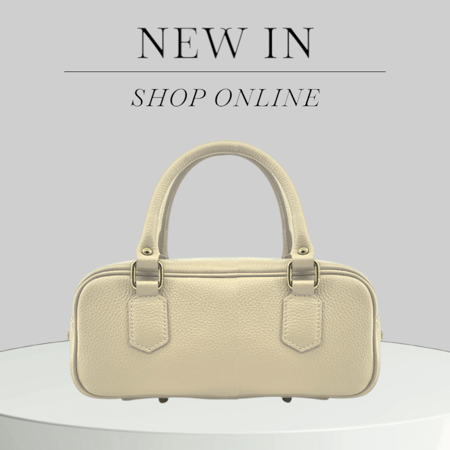 Genuine Italian Leather Handbag – Timeless Design – Ellar Nova