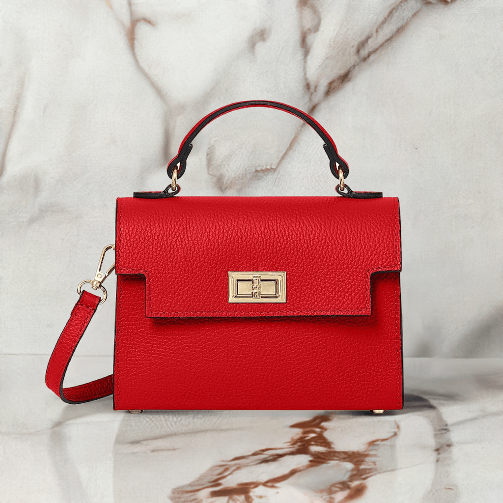 Italian Leather Crossbody Bag