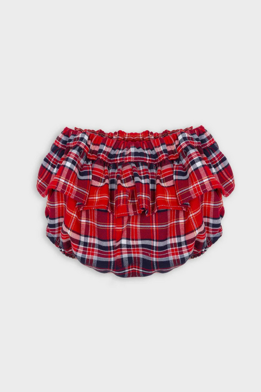 Plaid Diaper Cover for Babies